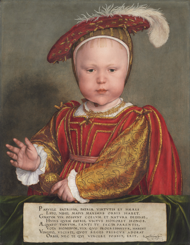 Ганс Гольбейн Младший. Портрет Эдуарда VI в детстве