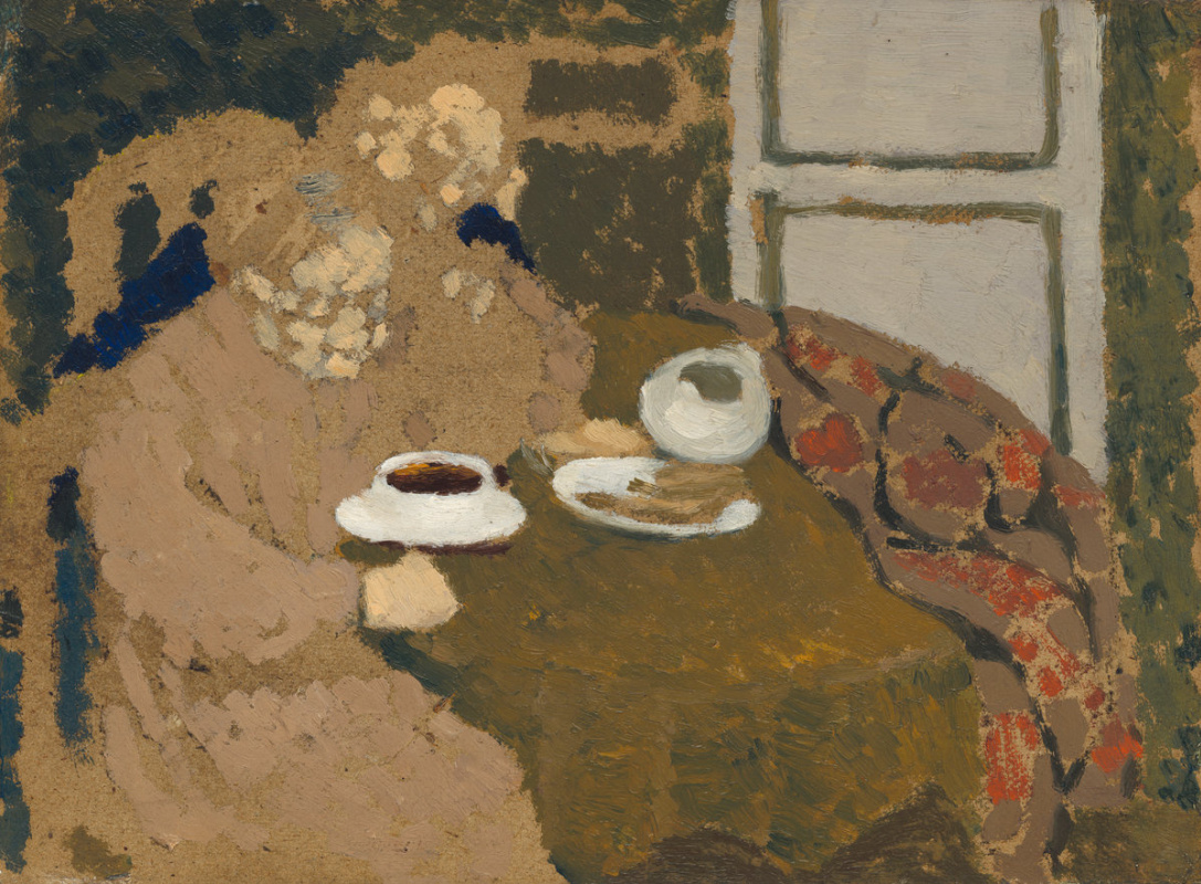 Жан Эдуар Вюйар. Две женщины пьют кофе