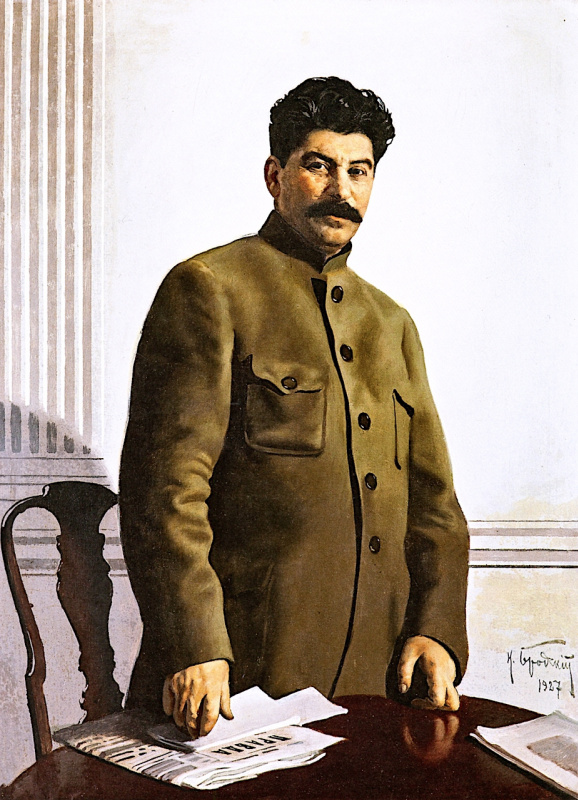 Исаак Израилевич Бродский. Портрет Иосифа Сталина