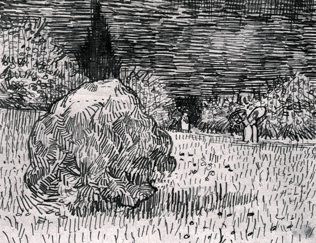 Винсент Ван Гог. Куст в парке в Арле