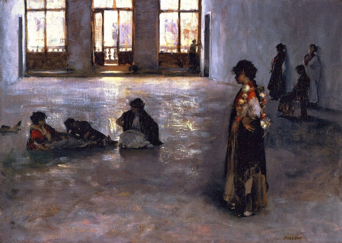 Джон Сингер Сарджент. Венецианские женщины в Палаццо Редзонико