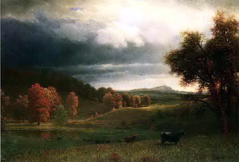 Альберт Бирштадт. Осенний пейзаж