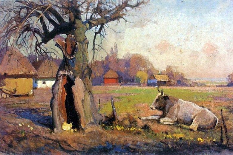 Иван Григорьевич Мясоедов. Сельский пейзаж в Полтаве