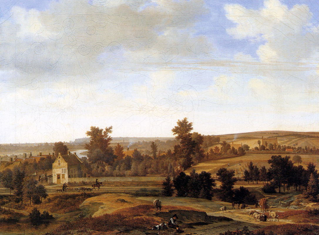 Йорис ван дер Хаген. Панорама под Арнем