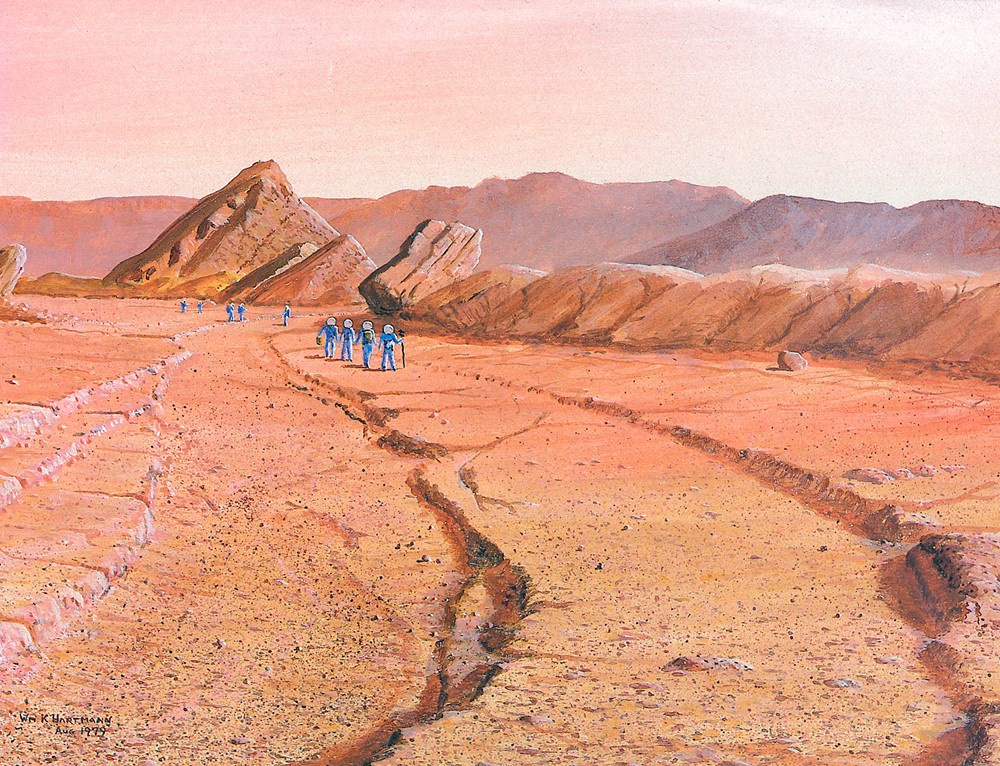 Уильям Хартманн. Марсианский канала