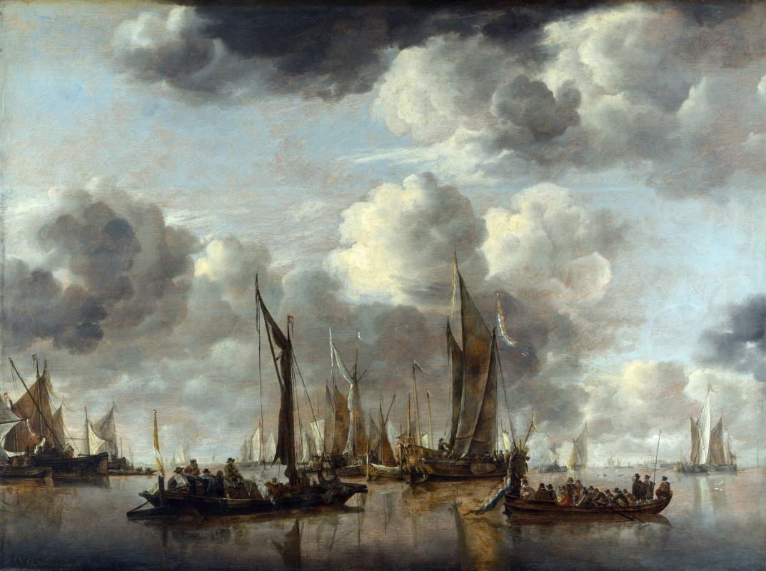 Ян ван де Каппель. Салюты с яхты