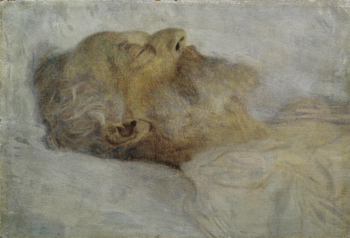 Густав Климт. Старик на смертном одре