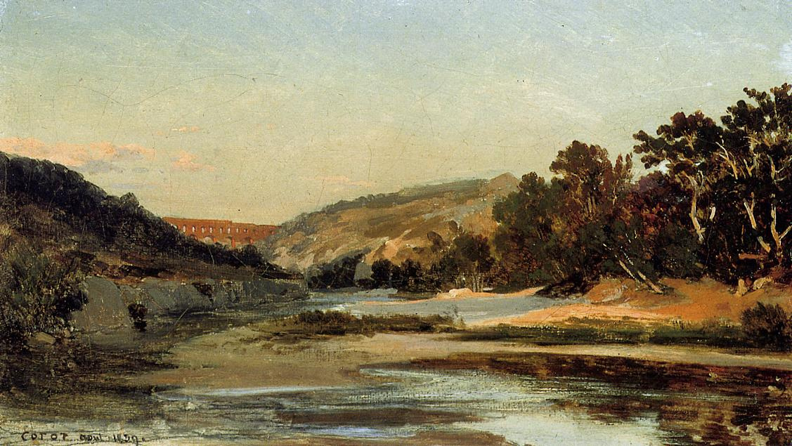 Камиль Коро. Акведук в долине
