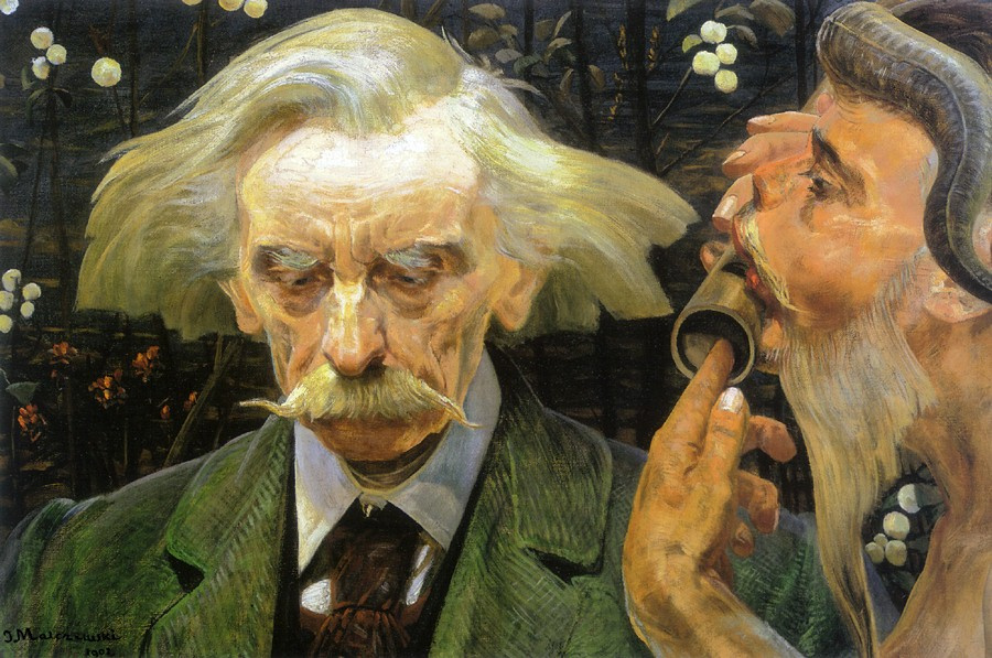 Яцек Мальчевский. Неизвестный набросок портрета Станислава Брыни