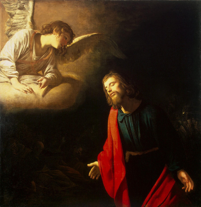 Геррит ван Хонтхорст. Христос в Гефсиманском саду