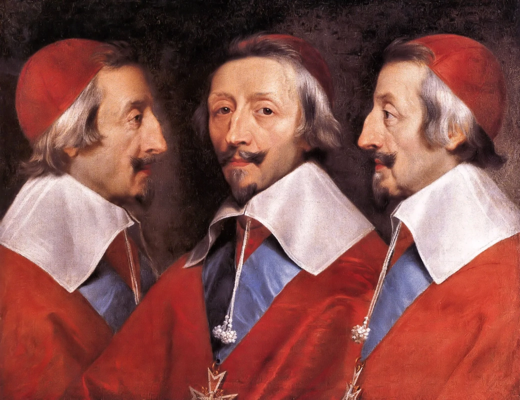Филипп де Шампень. Тройной портрет кардинала Ришелье
