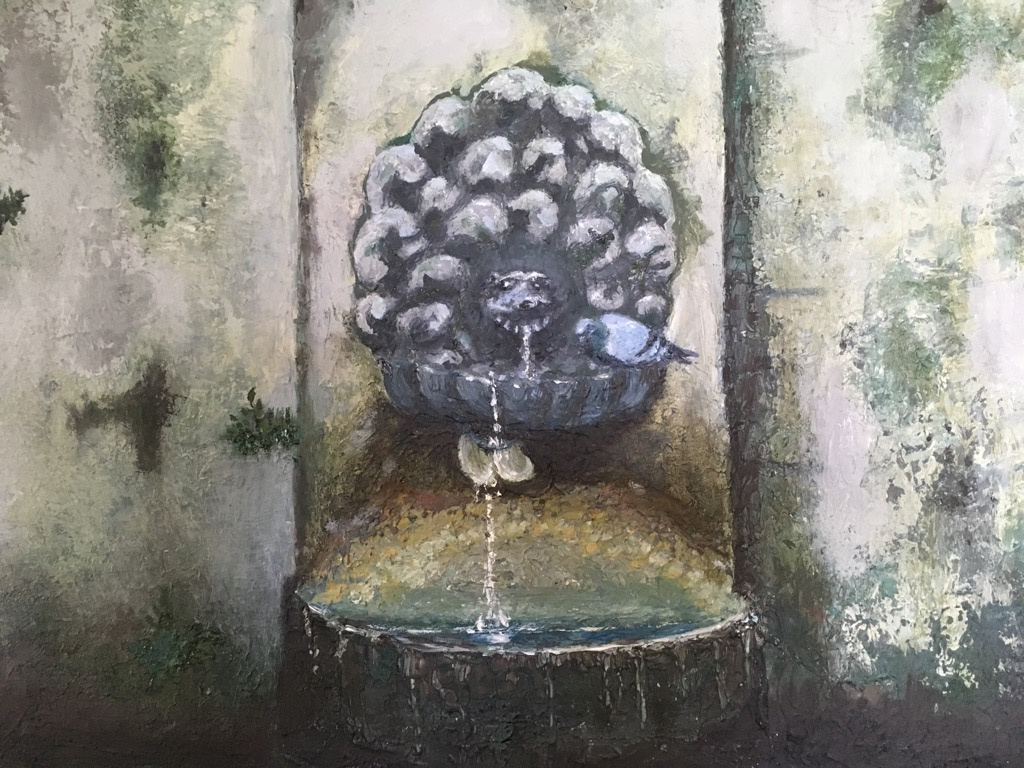 Larisa Benko. Питьевой фонтан в парке Боргезе