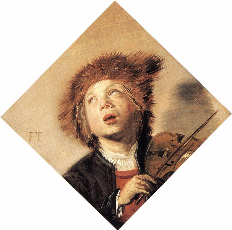 Франс Хальс. Мальчик, играющий на скрипке