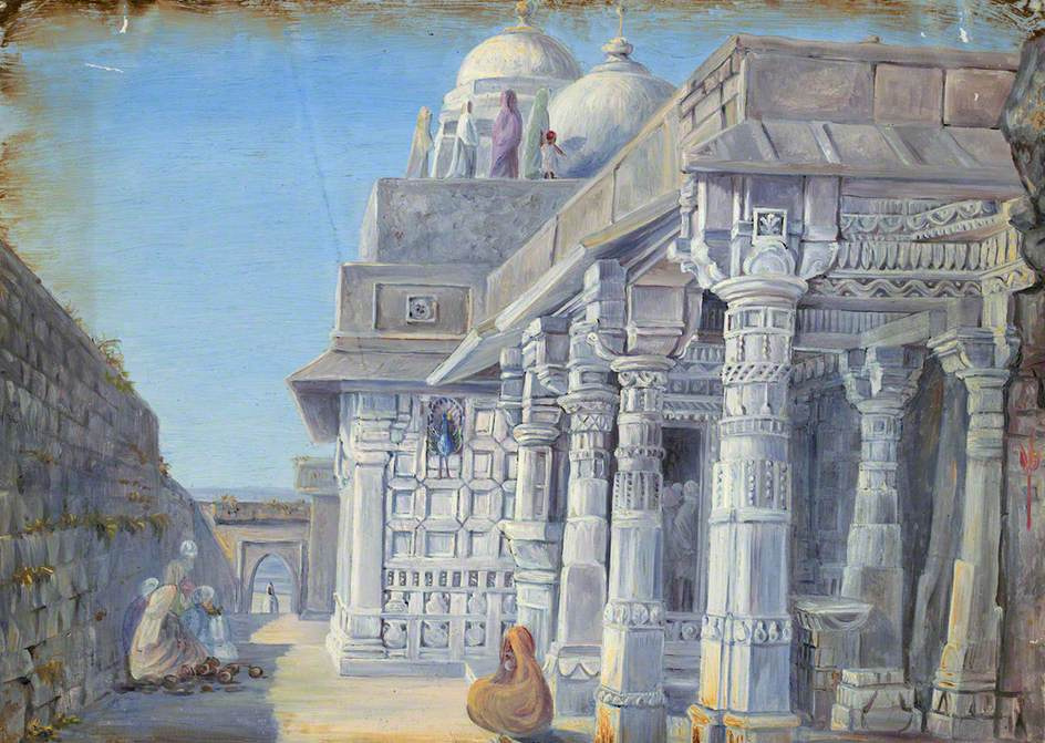 Марианна Норт. Храм Товенхур, Шампанир, Гуджарат, Индия