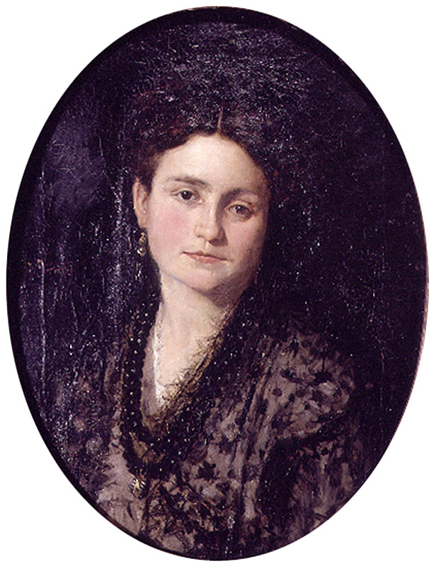 Игнасио Пиназо Камарленч. Портрет жены художника