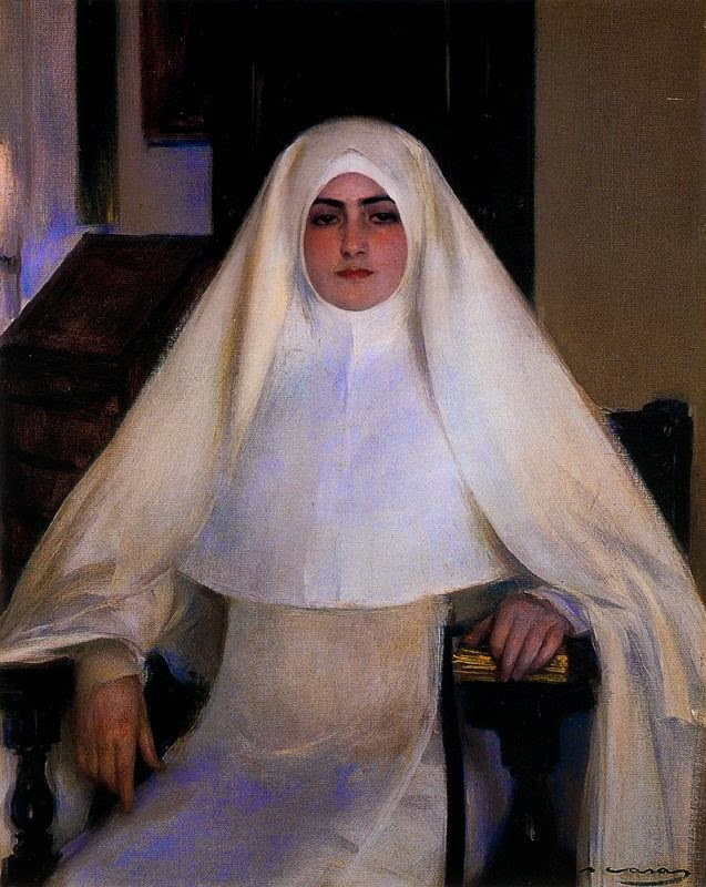 Рамон Касас Карбо. Монахиня