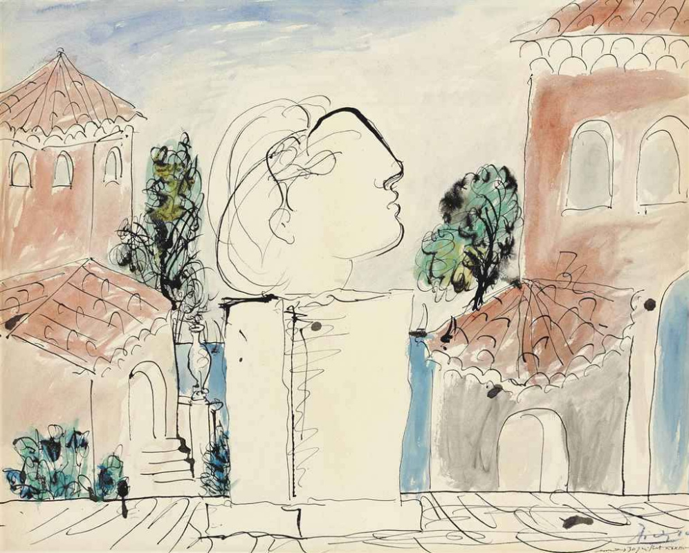 Пабло Пикассо. На террасе