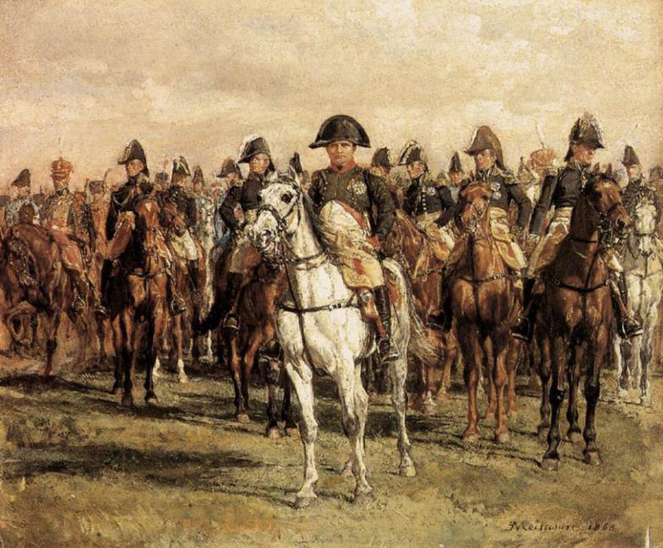 Жан-Луи-Эрнест Месонье. Наполеон и его союзники