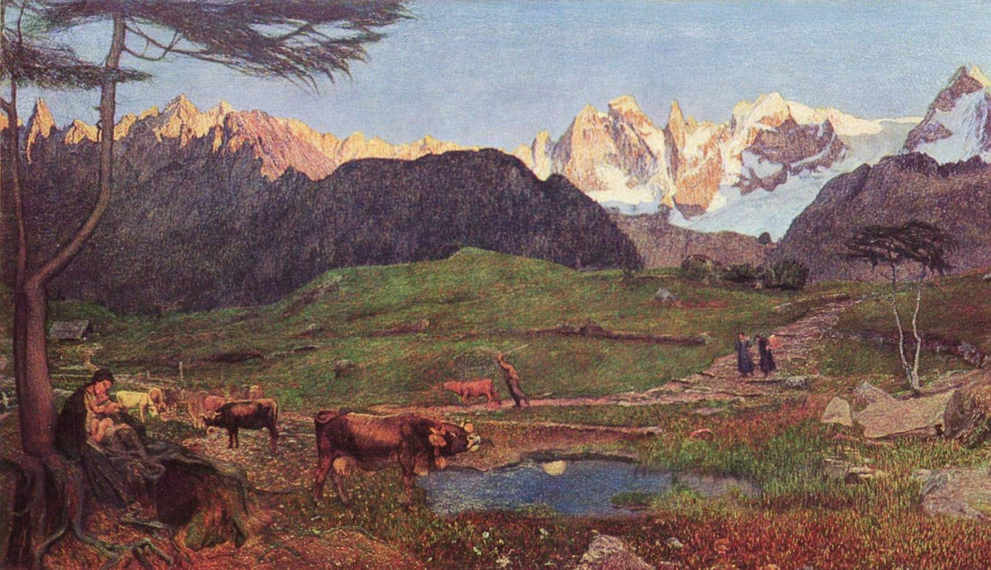 Джованни Сегантини. Альпийский триптих. Природа