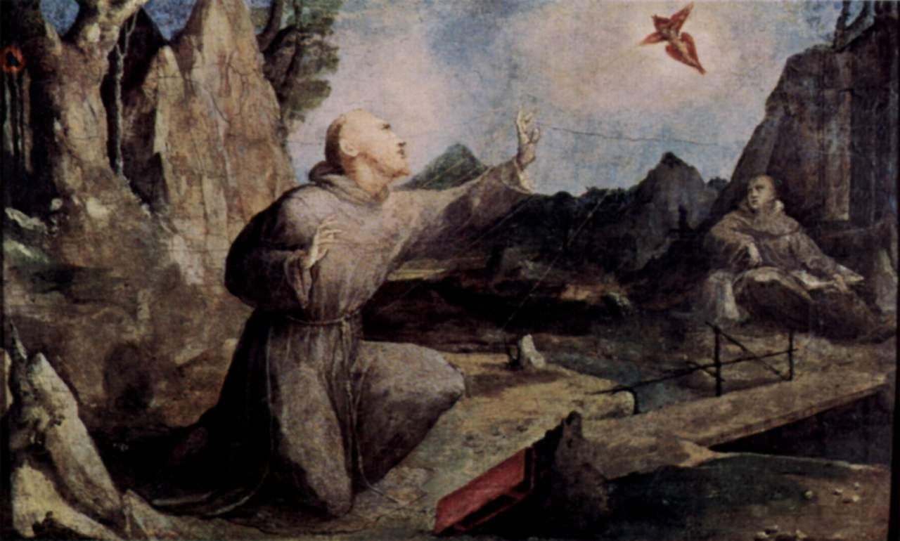 Доменико Беккафуми. Св. Франциск со стигматами