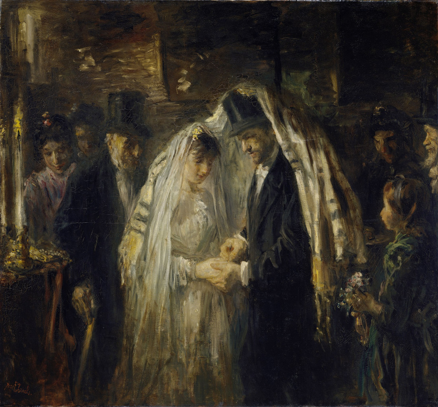 Йозеф Исраэлс. Еврейская свадьба