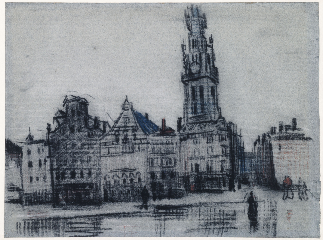 Винсент Ван Гог. Большой рынок в Антверпене