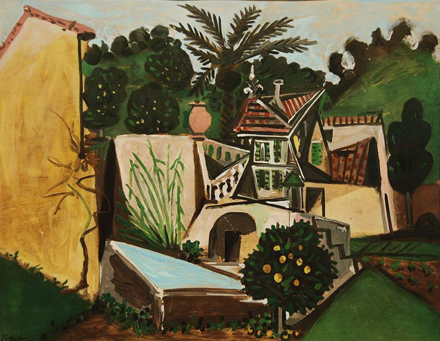 Пабло Пикассо. Вилла в Валлорисе