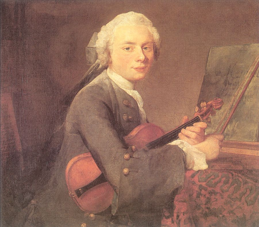 Жан Батист Симеон Шарден. Молодой человек со скрипкой. Портрет Чарли Теодора Гофри