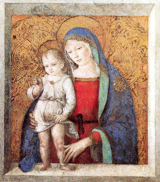 Пинтуриккио. Богородица с младенцем