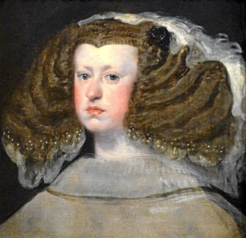 Диего Веласкес. Портрет королевы Марианны Австрийской (La reina Mariana de Austria)