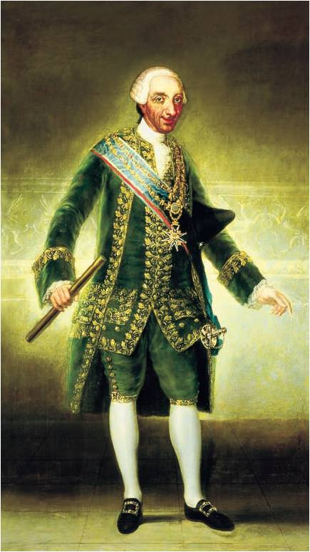 Франсиско Гойя. Портрет испанского короля Карла III