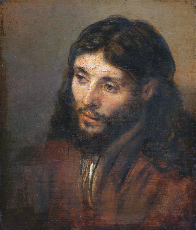 Рембрандт Харменс ван Рейн. Голова Христа