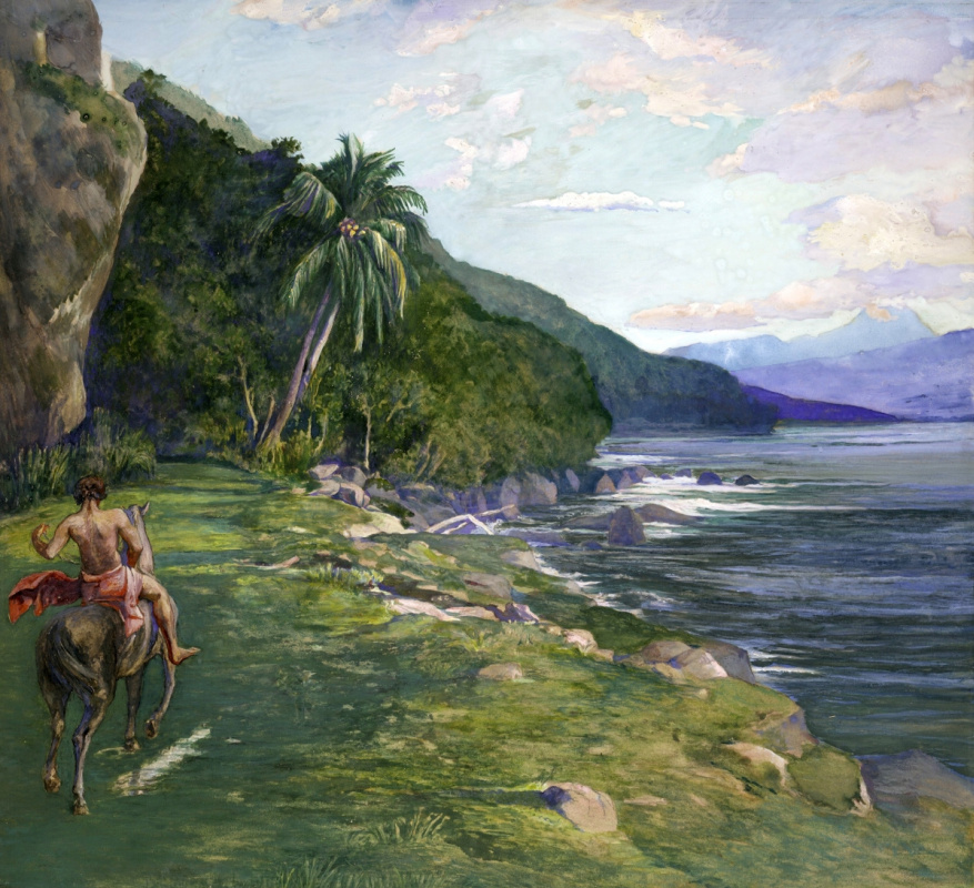 Джон Ла Фарж. Вьючная тропа на Таити