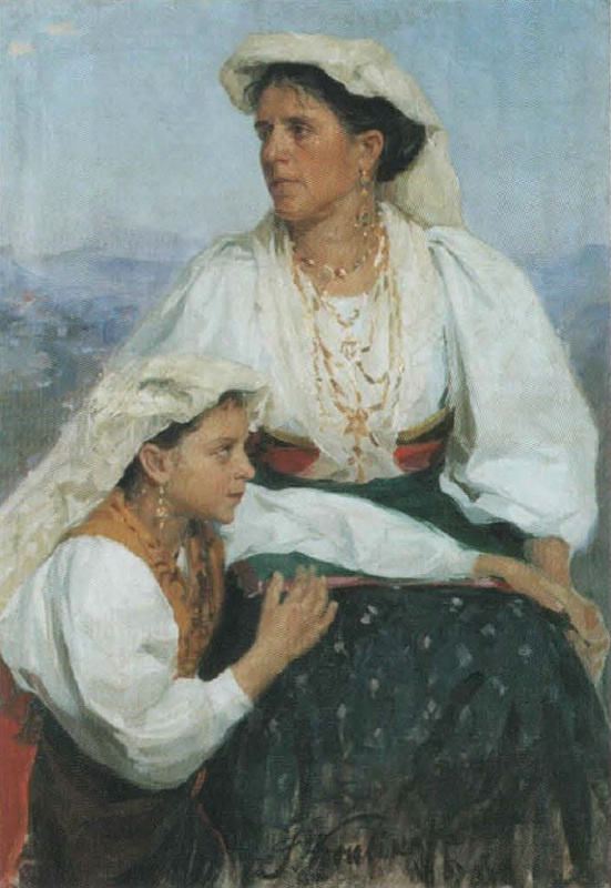Иван Семенович Куликов. Итальянки. 1905