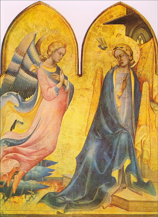 the annunciation of the virgin