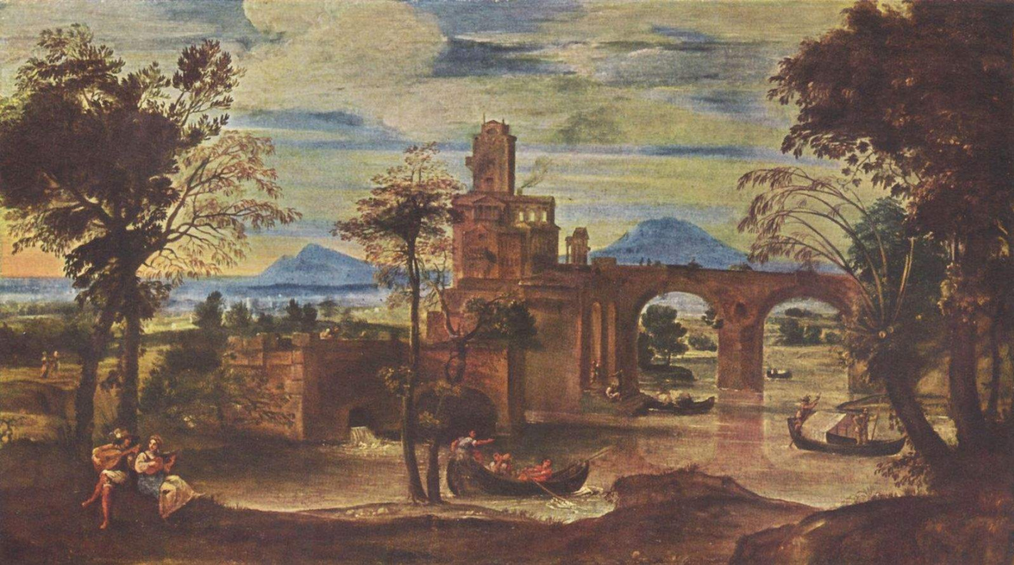Аннибале Карраччи. Римский пейзаж