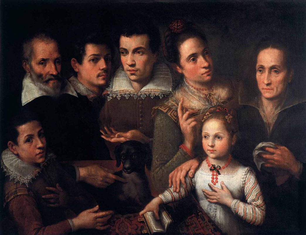 Лавиния Фонтана. Семейный портрет