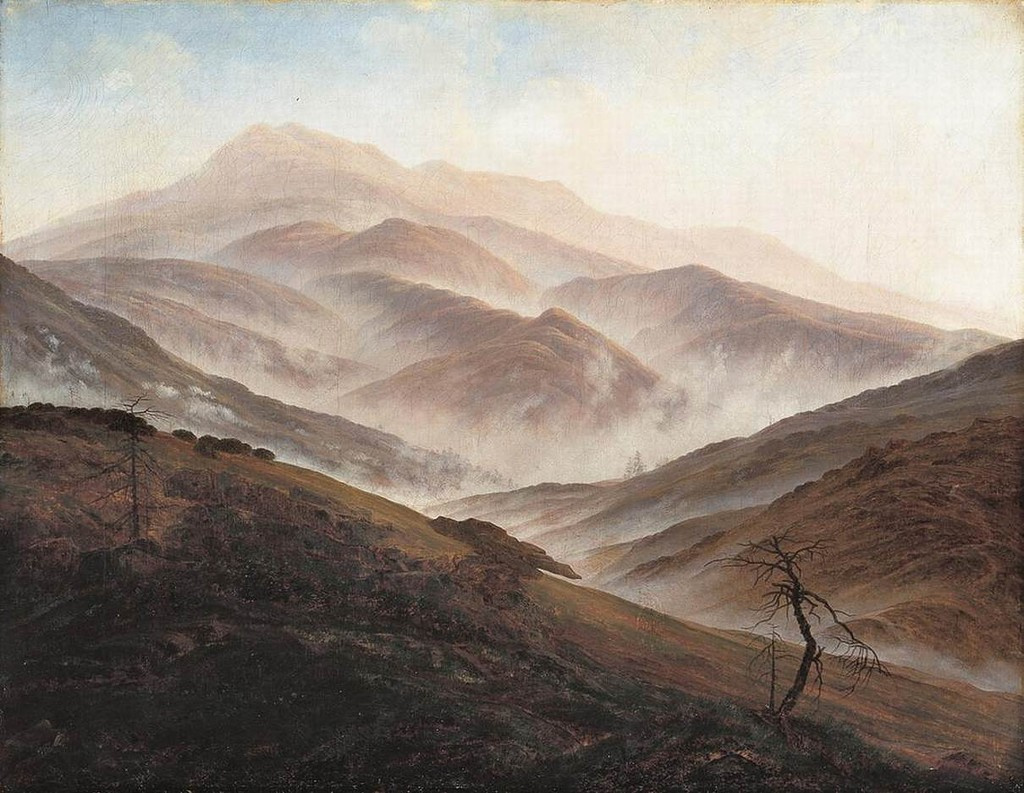 Каспар Давид Фридрих. Пейзаж в Силезских горах