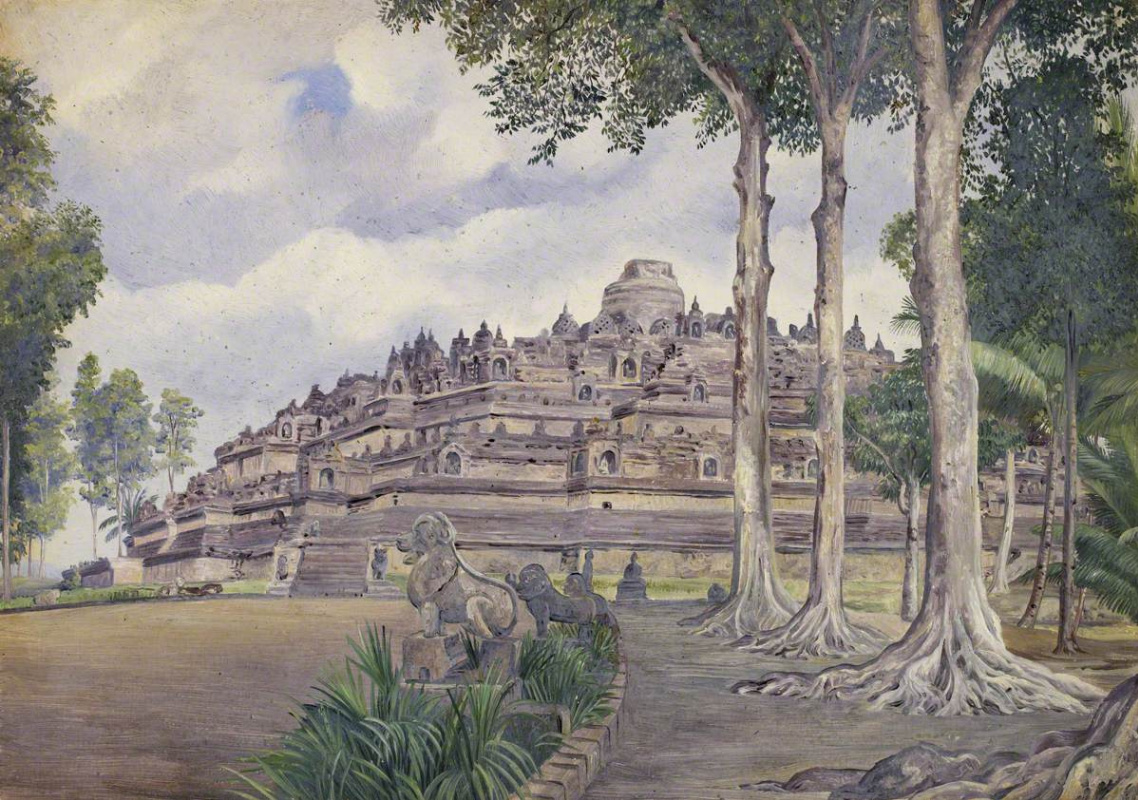 Марианна Норт. Храм Боро-Бодо, Ява II