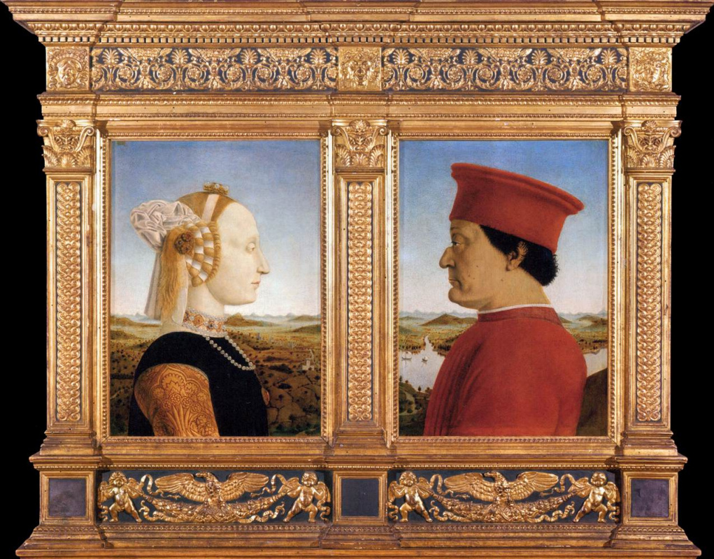 Портрет Федериго да Монтефельтро и Баттисты Сфорца (Урбинский диптих)