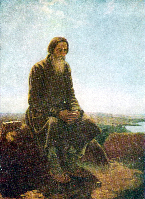 Василий Григорьевич Перов. Крестьянин в поле