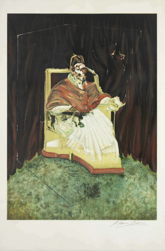 Фрэнсис Бэкон. Эскиз портрета Папы Иннокентия X