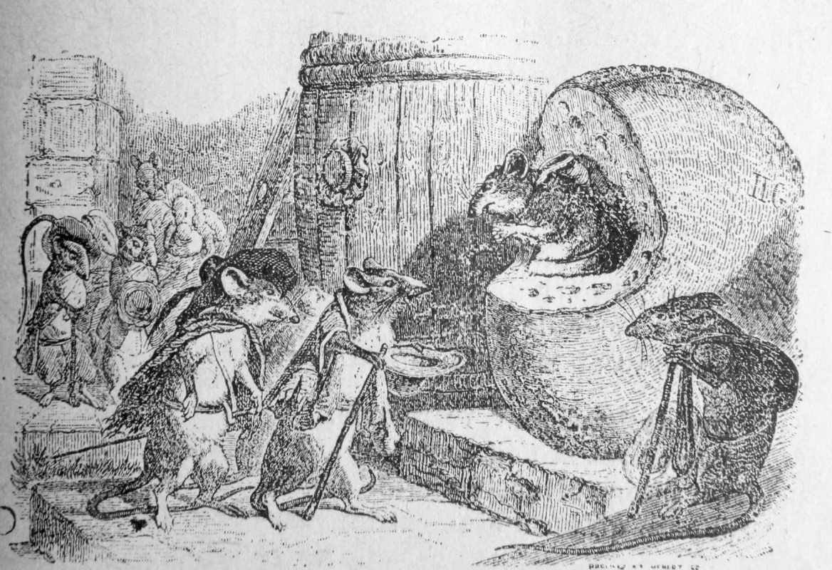 Союз Крыс. Иллюстрации к басням Жана де Лафонтена