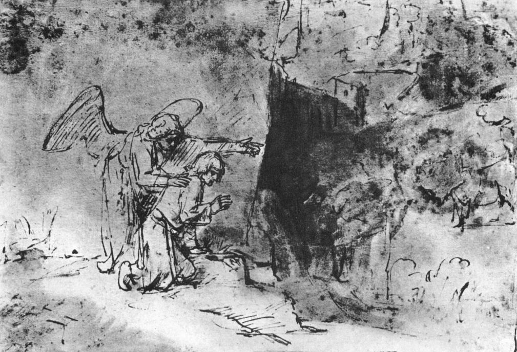 Рембрандт Харменс ван Рейн. Видение Даниила у потока Улай