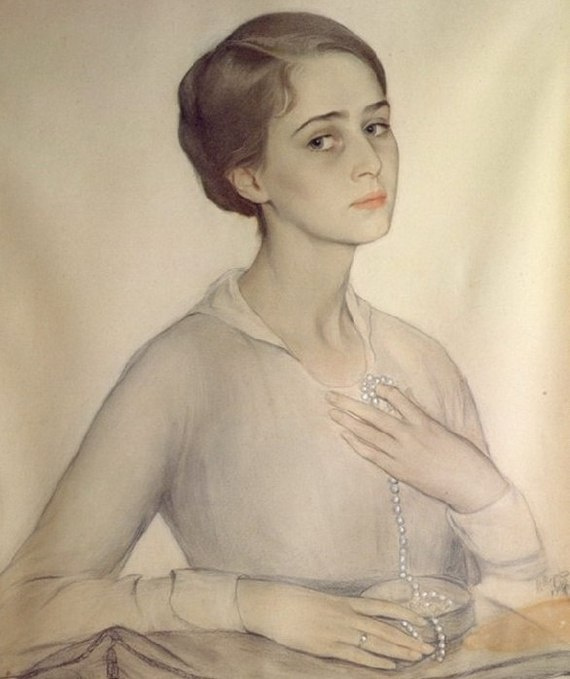 Савелий Абрамович Сорин. Портрет Ольги Спесивцевой. 1917