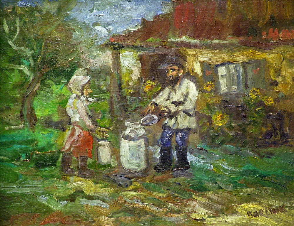 Давид Давидович Бурлюк. Украинские крестьяне