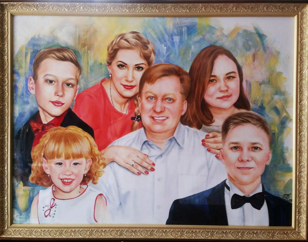 Ольга Эдуардовна Григорьева. Семейный портрет.