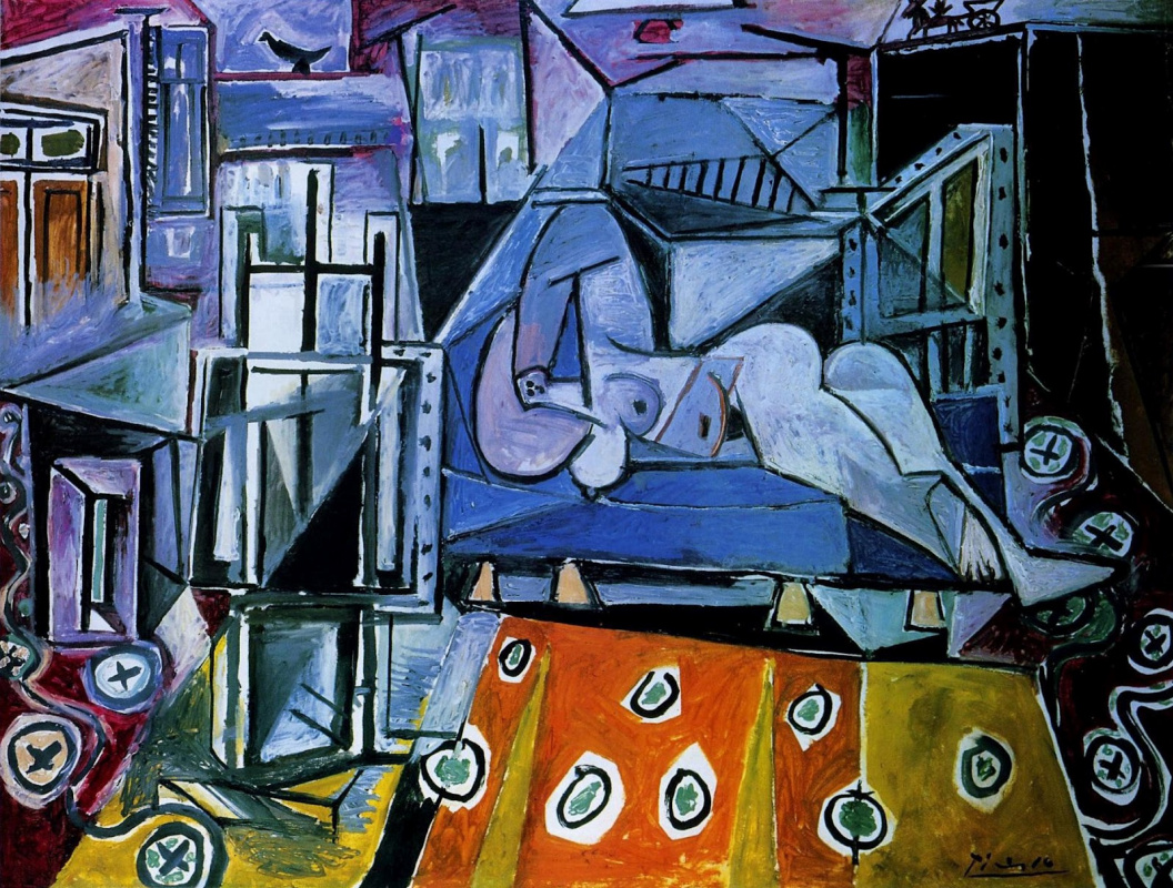 Пабло Пикассо. Обнаженная в студии художника