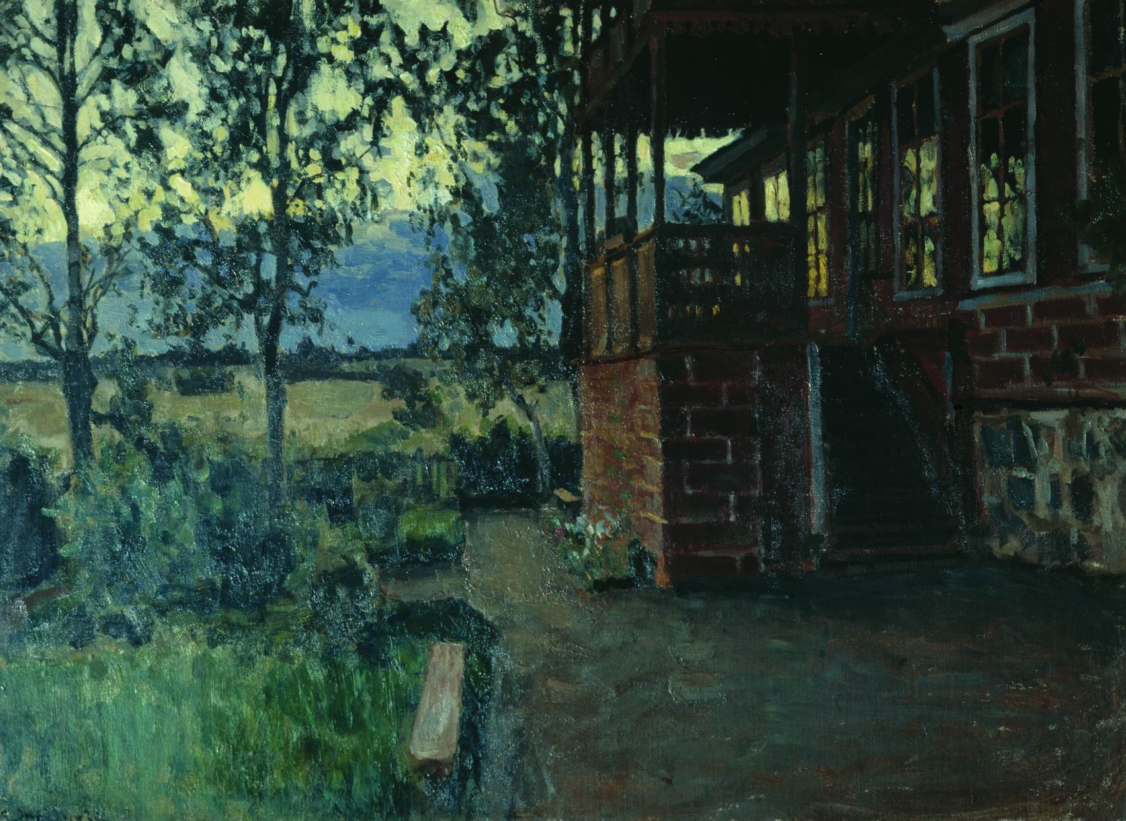 Станислав Юлианович Жуковский - Поздние сумерки, 1908, 91×67 см: Описание  произведения | Артхив