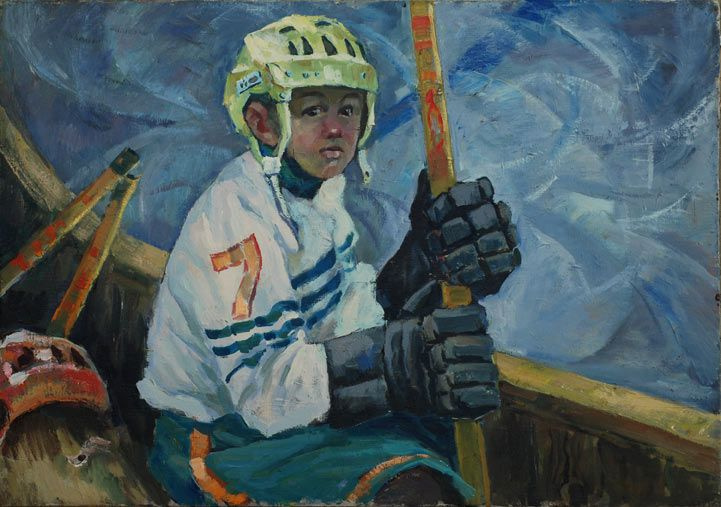 Сергей Александрович Куклин. Юный хокеист